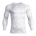 thumbnail image 2 of Camiseta Deportiva Ajustada Salvador Blanca para Hombre 2XL Camiseta de Gimnasio, 2 of 5