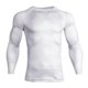 thumbnail image 2 of De Deporte Apretada Blanca Hombres De Camiseta De Funcionamiento Del Gimnasio Aptitud 2XL Colco Camisa de los deportes de los hombres, 2 of 5