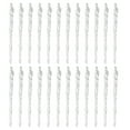 thumbnail image 1 of Ensemble de 24 Ornements de Noël en Verre Transparent, 1 of 9