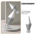 thumbnail image 3 of Durable Flag Topper Replacement Aluminum Alloy Flagpole Head Flagpole Part, 3 of 9