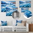 thumbnail image 4 of Designart "Captivating Alaskan Glaciers I" Landscapes Metal Wall Art, 4 of 5