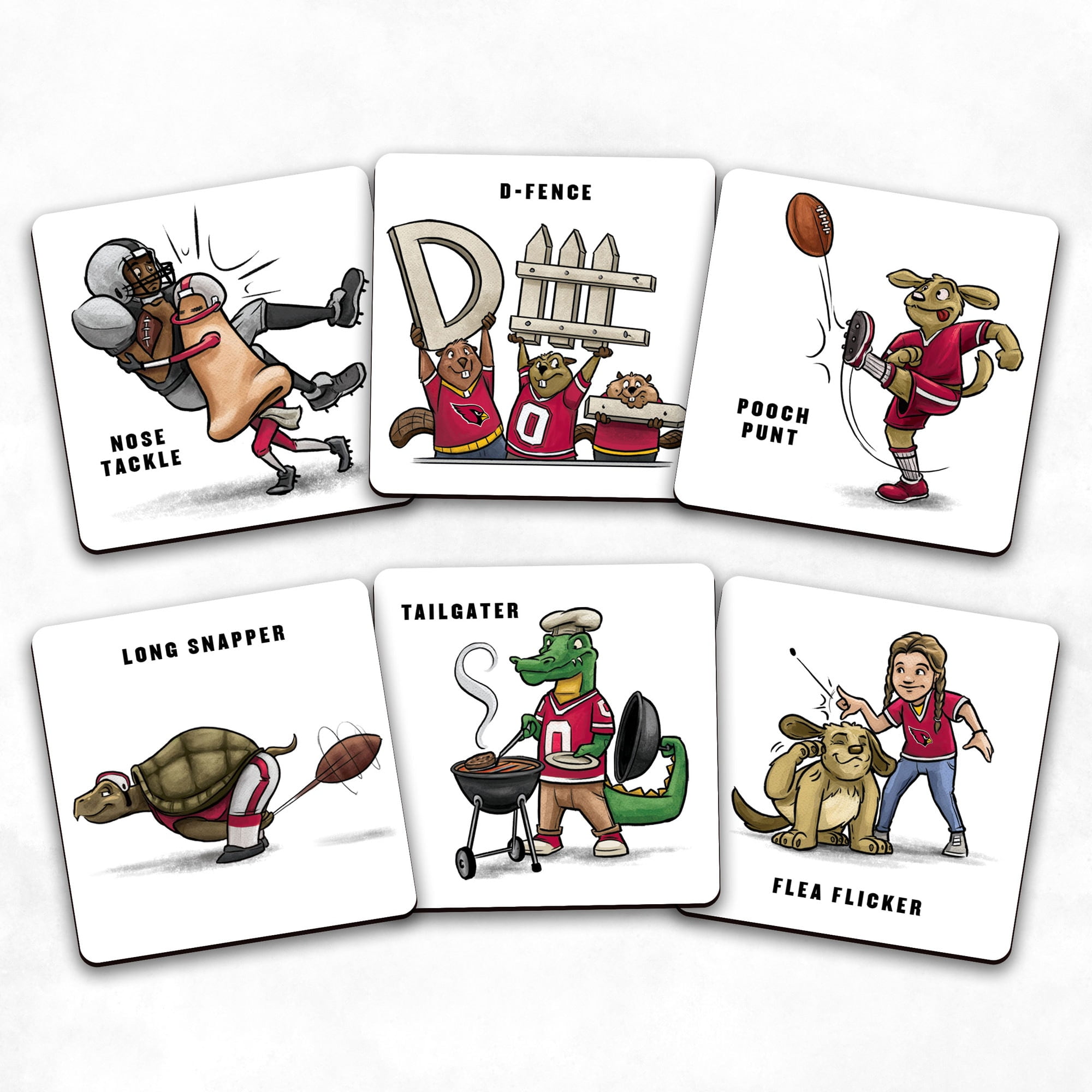 YouTheFan NFL Arizona Cardinals Memory Match Game