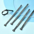 thumbnail image 7 of 5 pc Ring Sizer US Official American Finger Measure Finger Gauge Measuring Belt for Men and Womens Sizes Black 11.5x0.5x0.15cm, 7 of 7