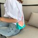 thumbnail image 1 of Bolso Mini bandolera para mujer, cadena acrílica, bandolera de piel sintética de Color Hit para mujer, 1 of 6