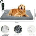 thumbnail image 3 of Pet Heating Pad, Upgraded Electric Dog Cat Heating Pad Indoor Waterproof, Auto Power Off (XX-Large 32"x 20", Grey), 3 of 6