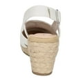thumbnail image 2 of EASY STREET Womens White Padded Stargaze Round Toe Wedge Slip On Espadrille Shoes 10 W, 2 of 4