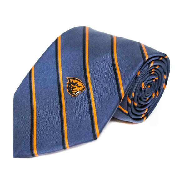 Oregon State Beavers Charcoal Stripe Necktie - Donegal Bay - Unisex - One Size