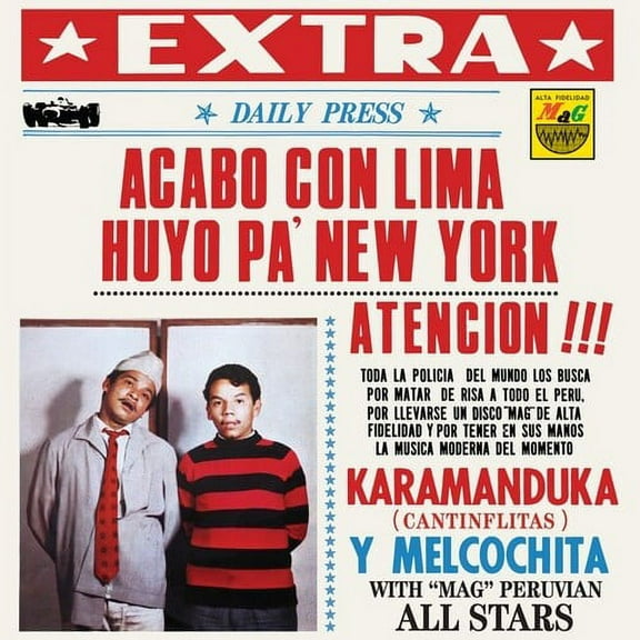 Karamanduka y Melcochita - Acabo Con Lima Huyo Pa Nueva York - Music & Performance - Vinyl