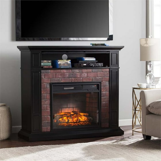 Southern Enterprises Kyledale Infrared Electric Fireplace Tv Stand