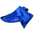 thumbnail image 4 of 100Pcs Absorbent Microfiber Towel Car Care Home Kitchen Washing Clean Wash Cloth Towel Blue, 4 of 10