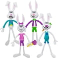 thumbnail image 1 of Set de 8 figuras flexibles de conejo de pascua ArtCreativity, 1 of 4