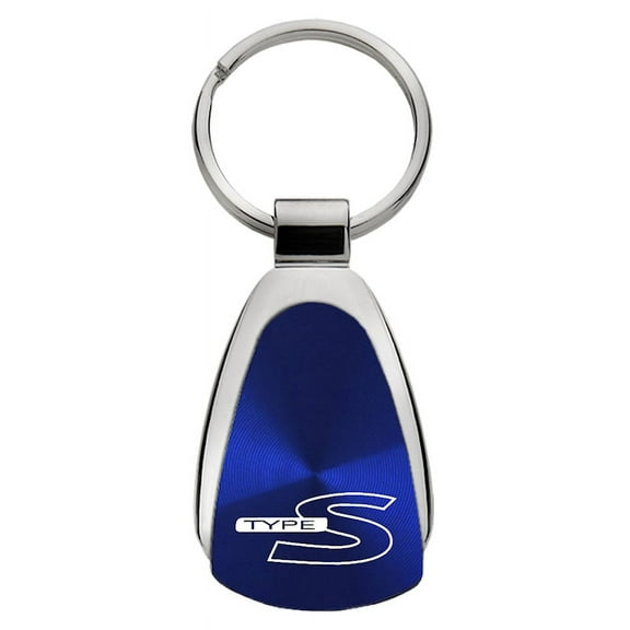 Acura Type-S Teardrop Key Chain (Blue)
