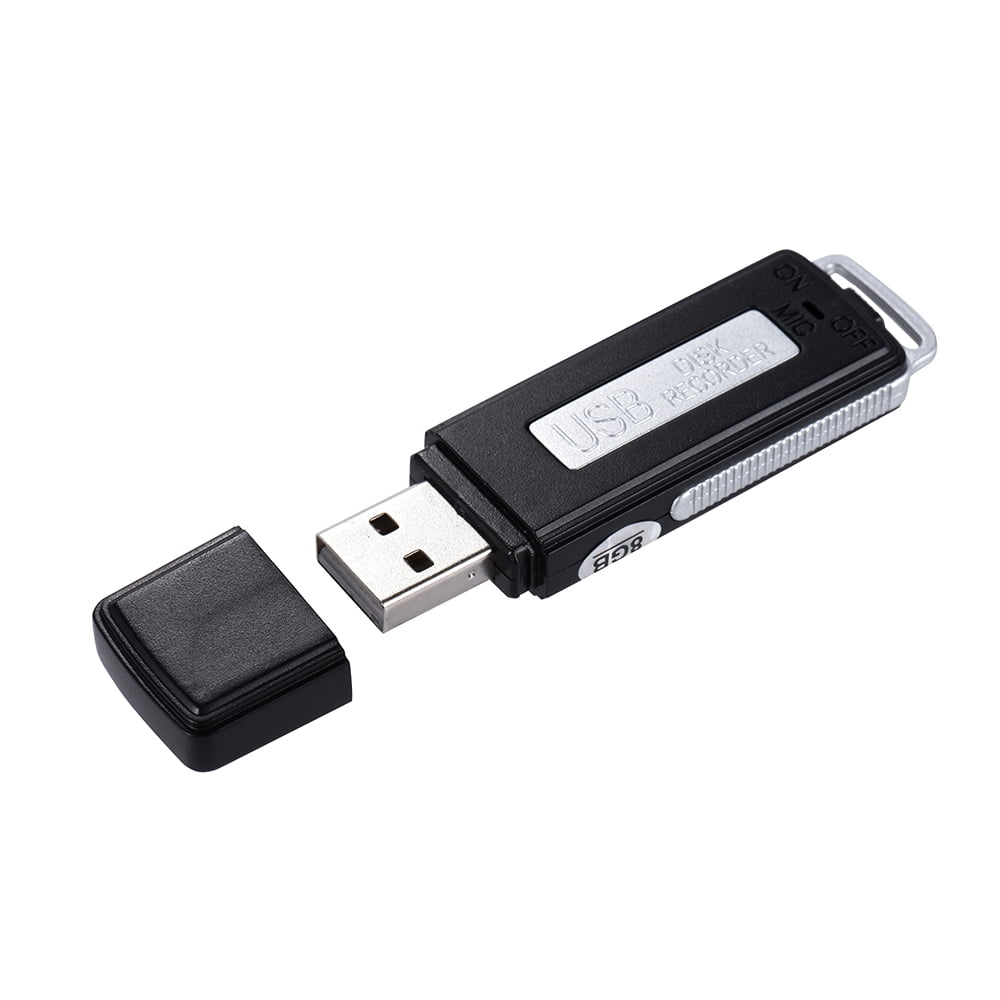 8GB Portable USB Disk Audio Voice Recorder