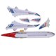 thumbnail image 2 of Aviones de juguete, modelo de avión eléctrico con modelo de aerolíneas Modelo de avión Claridad notable, 2 of 14