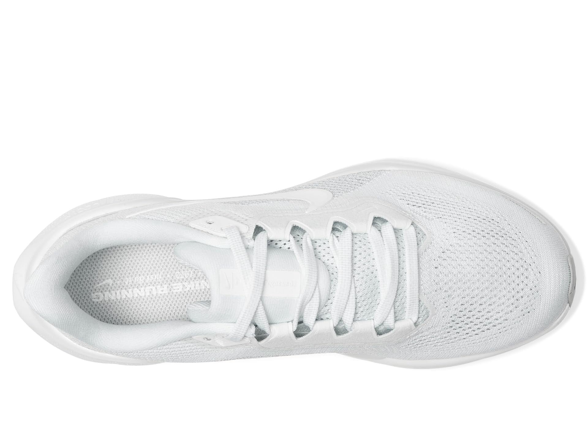 Nike Women's Pegasus 41 White/White/Pure Platinum/Metallic Silver 8 Medium