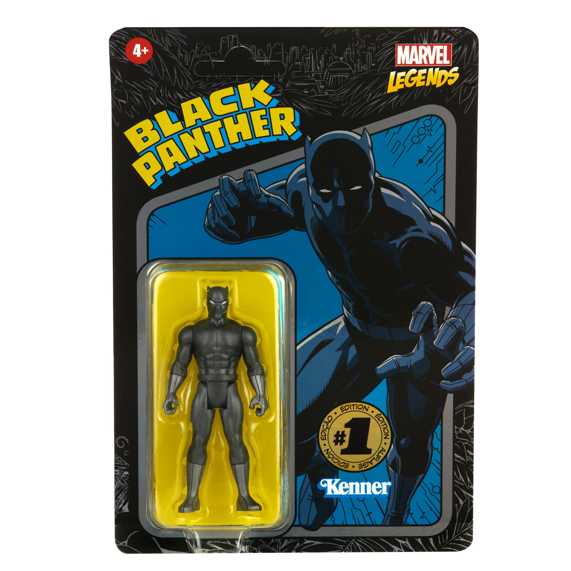 Hasbro Marvel Legends RETRO 3.75 Series 3.75-inch Iron Man & Black Panther Action Figure