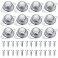 thumbnail image 1 of Ruedas de bola para muebles, paquete de 12, ruedas de bola de nailon y acero inoxidable,, 1 of 5