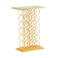 thumbnail image 2 of Crestview Collection Melrose Wine Rack Console Table - 22 x 14 x 33", 2 of 3