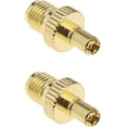 thumbnail image 1 of 2 Pack Sma Female To Ts9 Male Rf Adapter Gold Plated Coaxial Connectors For Broadcast Antennas, 1 of 5