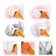 thumbnail image 2 of Diademas de orejas de conejo de 4 piezas, diadema de lana de coral elástica encantadora para lavar la cara, 2 of 5