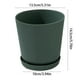 thumbnail image 3 of onlyliua Liquidación Macetas de Plástico Verde para Balcón, Huerto, Maceta Verde para Plantas, Contenedor con Base para El Hogar, Almacenamiento de Plantas Suculentas y Bonsáis., 3 of 7