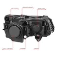 thumbnail image 6 of Nuvision for 2011-2014 Chrysler 300 Driver Side LED DRL Projector Headlight Lamp Black, 6 of 8