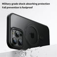thumbnail image 3 of ChicShell Kickstand Case For iPhone 16 Pro, Built-in 360° Rotate Ring Stand Military Grade Drop Protection Cover Case For iPhone 16 Pro, Darkpurple, 3 of 4