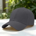 thumbnail image 4 of Boyscolos Baseball Cap Adjustable Size for Running Workouts and Outdoor Activities All Seasons Comfortable and Breathable Dark Gray One Size, 4 of 6