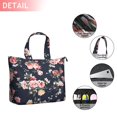 thumbnail image 2 of Pioneer Flower Floral Print Pattern Travel Tote Bags for Women Carry On,Large Weekender Bags for Women Travel,Multi Functional Duffle Bag for Work,Shopping,Sports, 2 of 5