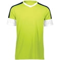 thumbnail image 2 of High Five M Wembley Soccer Jersey Lime/White/Navy 322930, 2 of 4