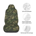thumbnail image 3 of Vsdgher Green Camouflage Skull for Automotive Seat Covers for Cars Trucks and SUVs, Universal Fit Anti-Slip Bucket Seat Protector for Cars,Vehicle Seat Protector for Front Seats, 3 of 4