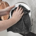 thumbnail image 5 of All-Clad Premium Solid Dish Cloth, 6-Pack, Pewter, 5 of 6