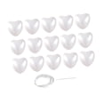 thumbnail image 3 of Rivenza Elegant Wedding Hanging String Ceiling Decor Easy Install PE Material for Indoor Heart Shaped, 3 of 8