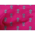 thumbnail image 4 of oneOone Cotton Poplin Fabric Floral Block Print Sewing Fabric BTY 42 Inch Wide, 4 of 4