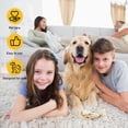 thumbnail image 3 of Dog Paw Trimmer, Pet Claw Trimmer with LED Light, Low Noise USB Rechargeable Pet Clipper. Suitable for Dogs and Cats, for Trimming Hair Around Paws Eyes Ears Face Buttocks, 3 of 6
