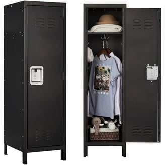 USA Vntage Locker Cabinet キャビネット　ロッカー STANI Metal Locker Steel Storage Cabinet with 4 Doors for Office