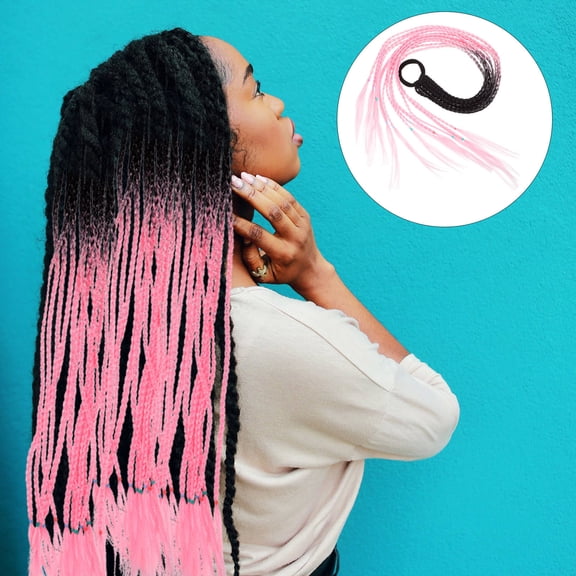 MERRYHAPY Synthetic Crochet Braids Black Hair Extensions for Natural Look and Party Hairstyles