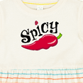 thumbnail image 4 of Inktastic Spicy Hot Chili Pepper Girls Baby Dress, 4 of 5