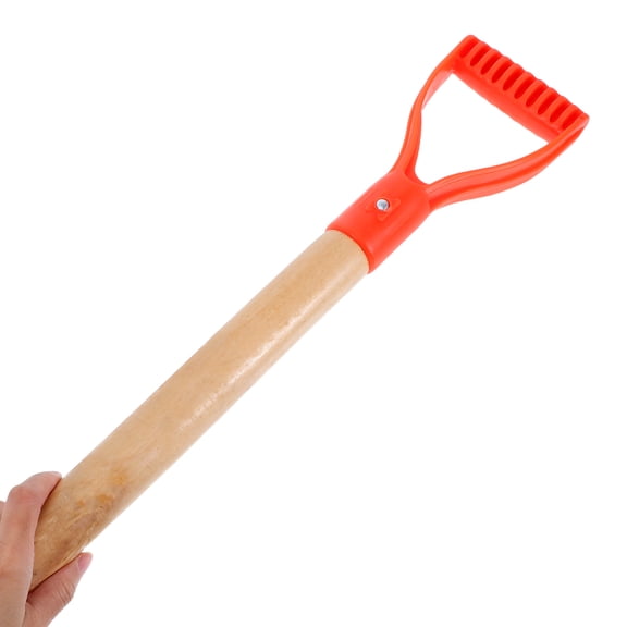 CTIRCHIU Wooden D-Shaped Handle Replacement for Gardening , and Comfortable Grip, 1 Pack