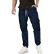 thumbnail image 2 of Ceisia Men's Spring Summer Washed Solid Gift Color Pants - Drawstring Elastic Waist Zipper Pocket Casual Fashion Pants, 2 of 9