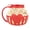 Red, variant on 7829 Borosilicate Glass Microwave Popcorn Maker With Lid Popping Popcorn Maker Jar
