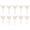 D, variant on Wovilon Mothers Day Gifts Home Decor Wooden Sign Creative Gardening Plant Label Can Write Insert Ground 10Pcs