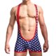 thumbnail image 1 of Moda para hombre cómodo trasero abierto breve suspensorio Mankini mono ropa interior camiseta regalos METRO Soledad Ropa hombre, 1 of 4