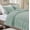 Sage, variant on Elegant Comfort Bedding Set 3-Piece Faux Rabbit Fur Comforter Set - All Season Warm Down Alternative , Plush Micro-Mink 3PC Bedding Set with Matching Shams, King, Sage