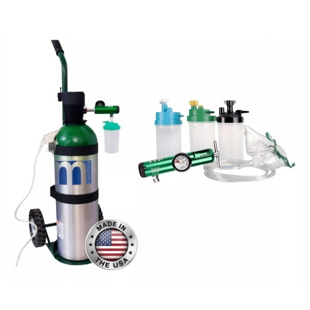 Equipo de Oxígeno Kit Completo 1,732lts Medfex Cargado
