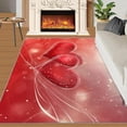 thumbnail image 3 of Romantic Love Rug 6x8-6x8 Rug, Valentine''s Day Area Rugs for Living Room Bedroom, Red Love Area Rug, Romantic Washable Carpet, Modern Carpet, Valentine''s Day Home Decor, 3 of 4
