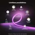 thumbnail image 2 of Philips Hue bande lumineuse extérieur ambiance colorée avec Bluetooth, 2 of 2