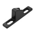 thumbnail image 3 of Unique Bargains 55mmx9mmx19mm Zinc Alloy Sliding Door Window Lock Keeper Black 2pcs, 3 of 4