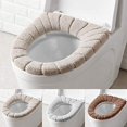 thumbnail image 1 of Asiento de inodoro, suave y cálido, lavable, 3 piezas, 1 of 7
