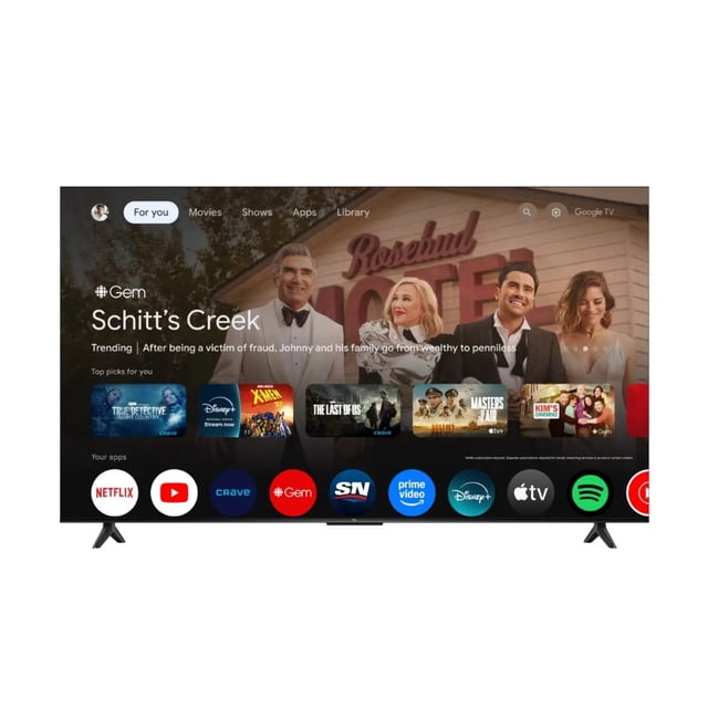 Open Box – TCL 75 inch S45K Series 4K UHD HDR LED Smart Google TV Model - 75S45K (2025)